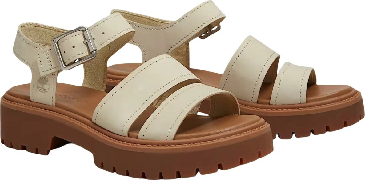 Sandale për femra Timberland STST Backstrap TB0A2EJMEN7, bezhë e çelët [Madhësia: 40]