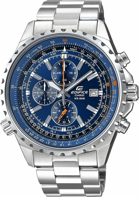 Orë dore për meshkuj Casio, argjendtë
