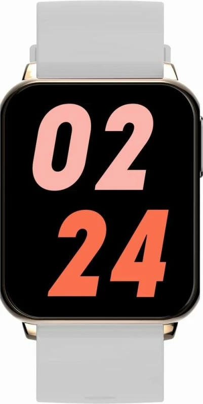 Smartwatch Gravity për femra, gri/rozë gold