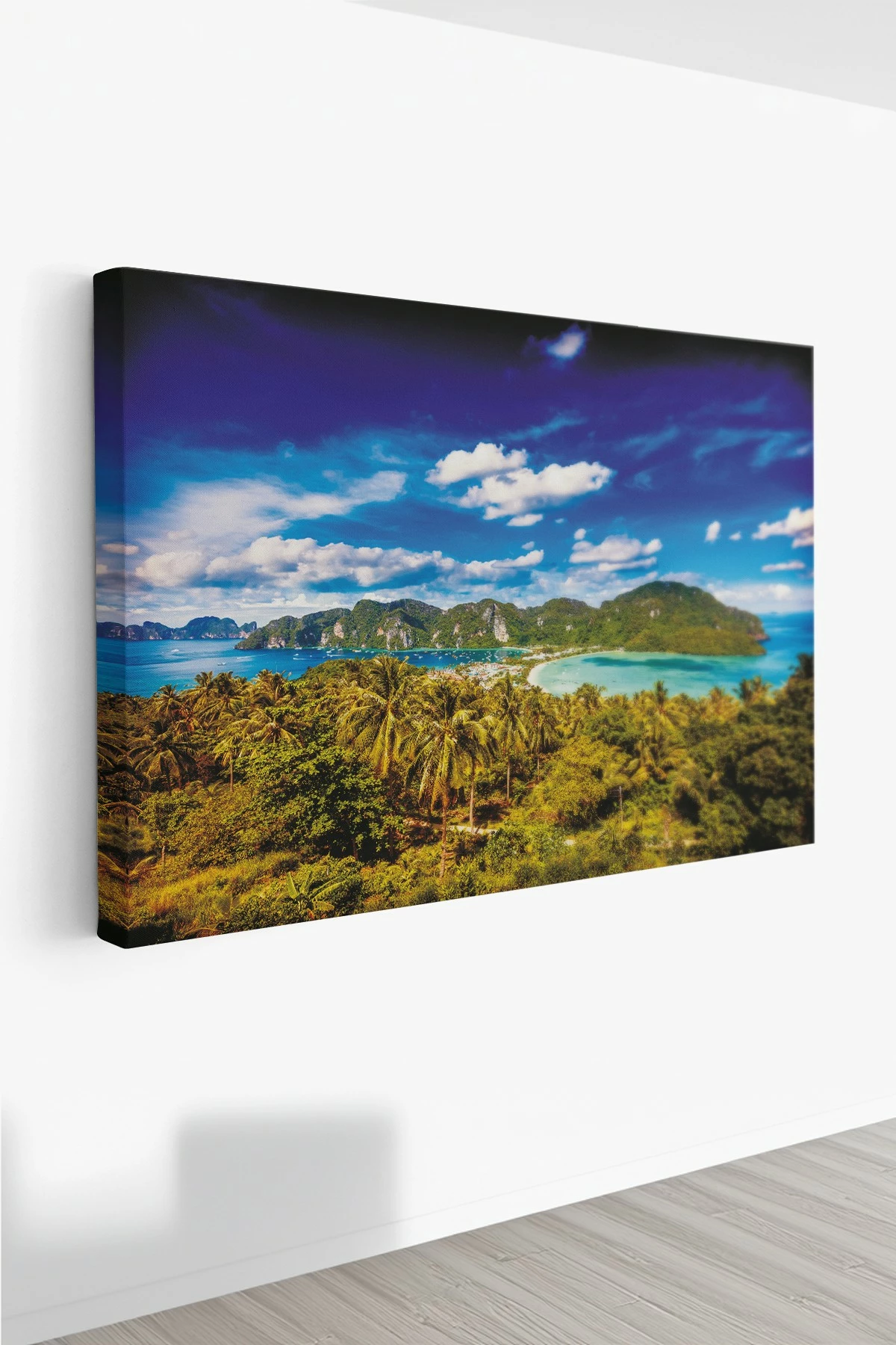 Pikturë dekorative në kanavacë Wallity, Ersyfdc128, shumëngjyrëshe, 70x100cm