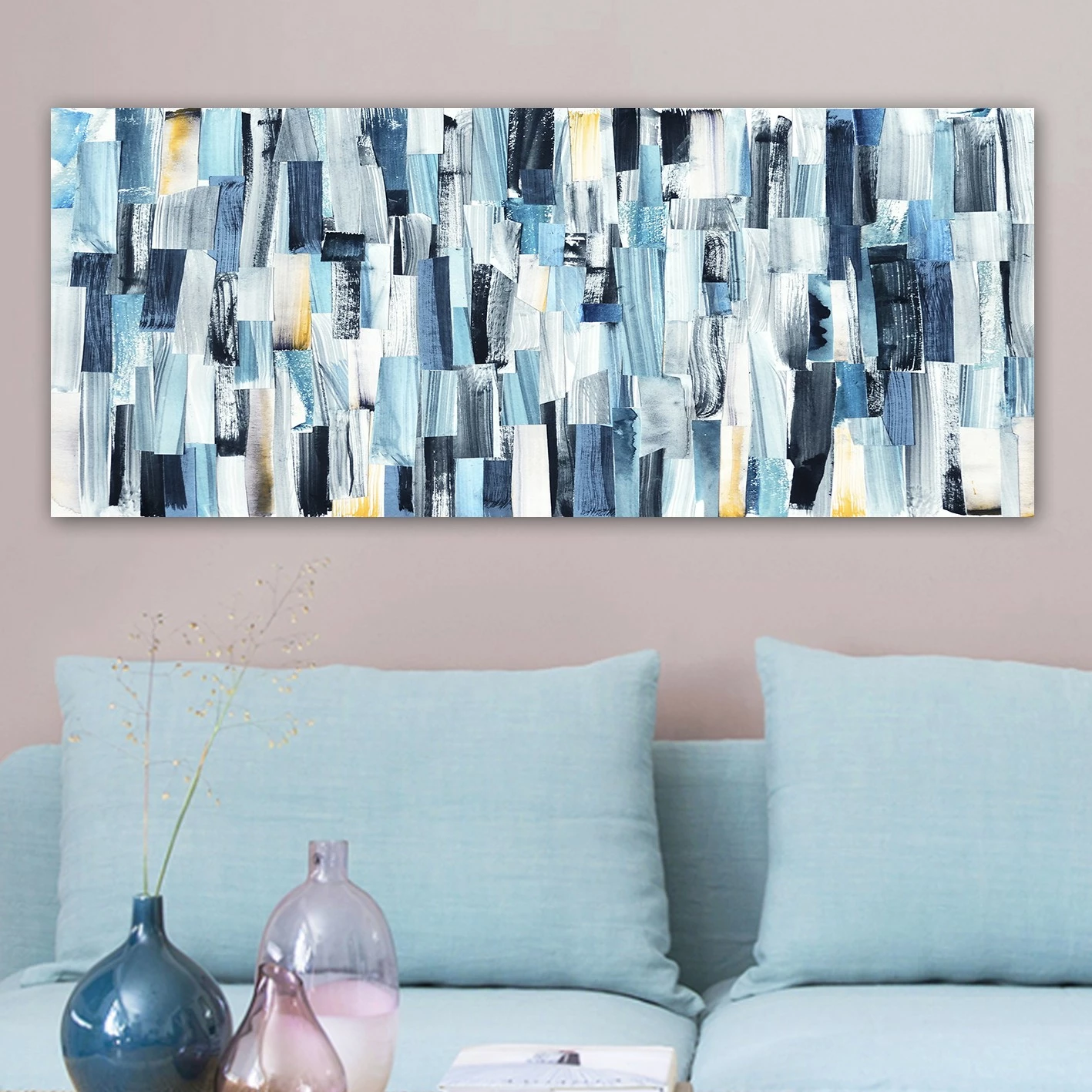 Pikturë dekorative në kanavacë, shumëngjyrëshe, YTY31039694377_50120, 50x120cm