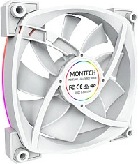 Ventilator kasë Montech AX140 PWM, 140mm, RGB, i bardhë
