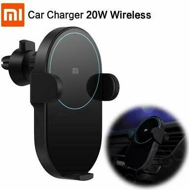 Mbajtës telefoni për veturë Xiaomi WCJ02ZM, karikim pa kabllo 20W, universal, i zi, set me kabllo