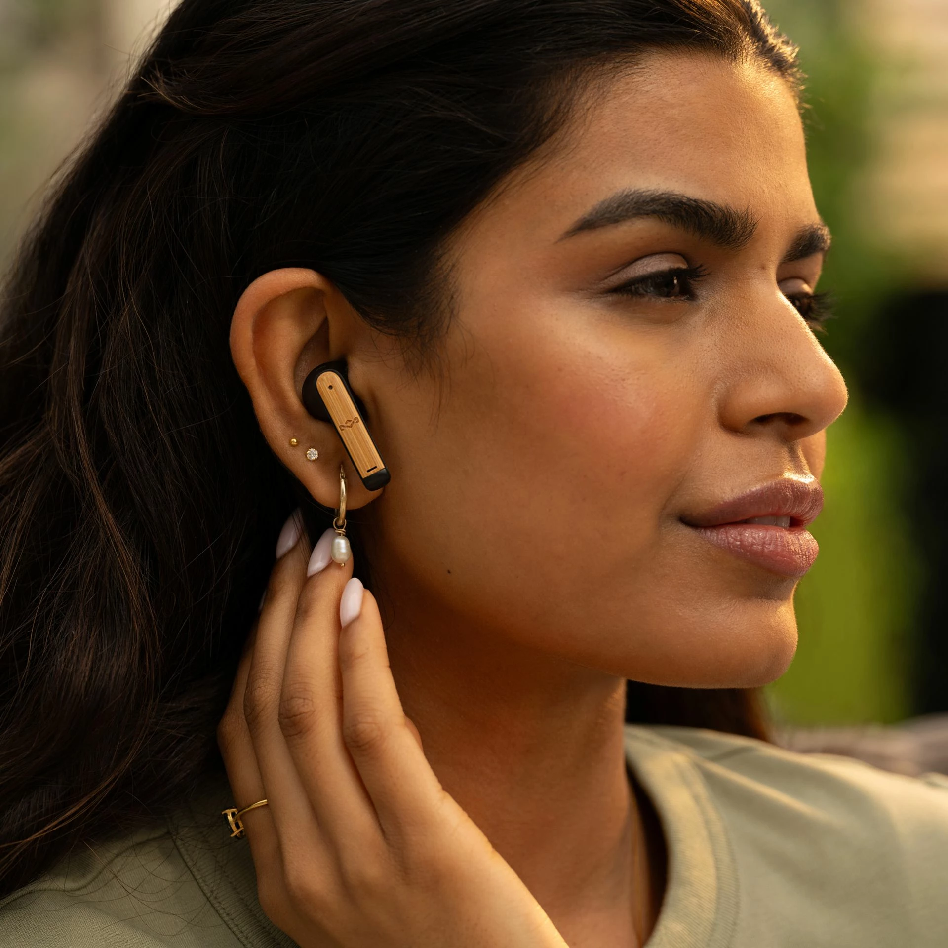 Kufje House of Marley Zion TWS, Bluetooth 5.3, 16 orë, Signature Black
