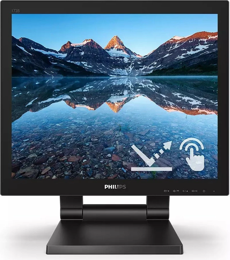 Monitor Philips 172B9TL, 17", LED Touch, HDMI, DP, DVI, i zi