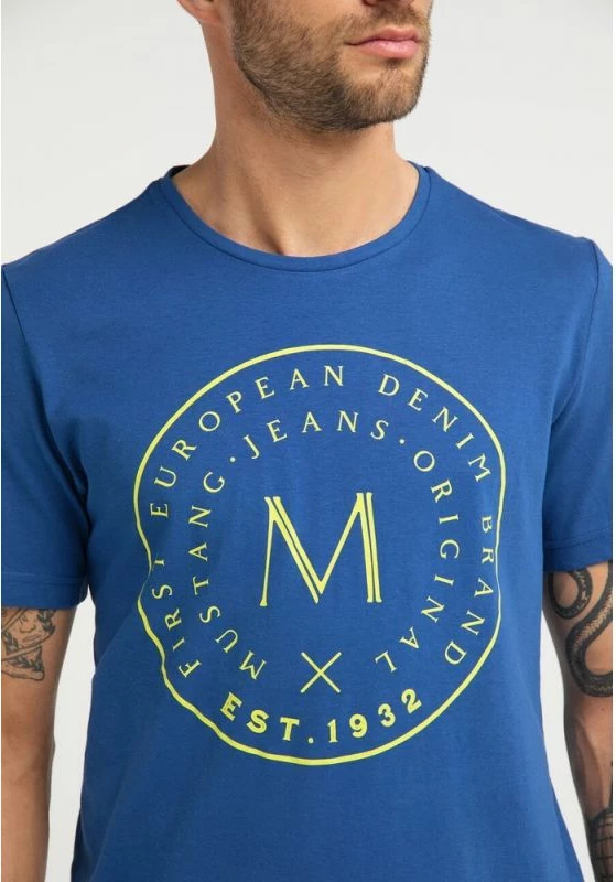 Maicë Mustang për meshkuj, blu [Madhësia: S]