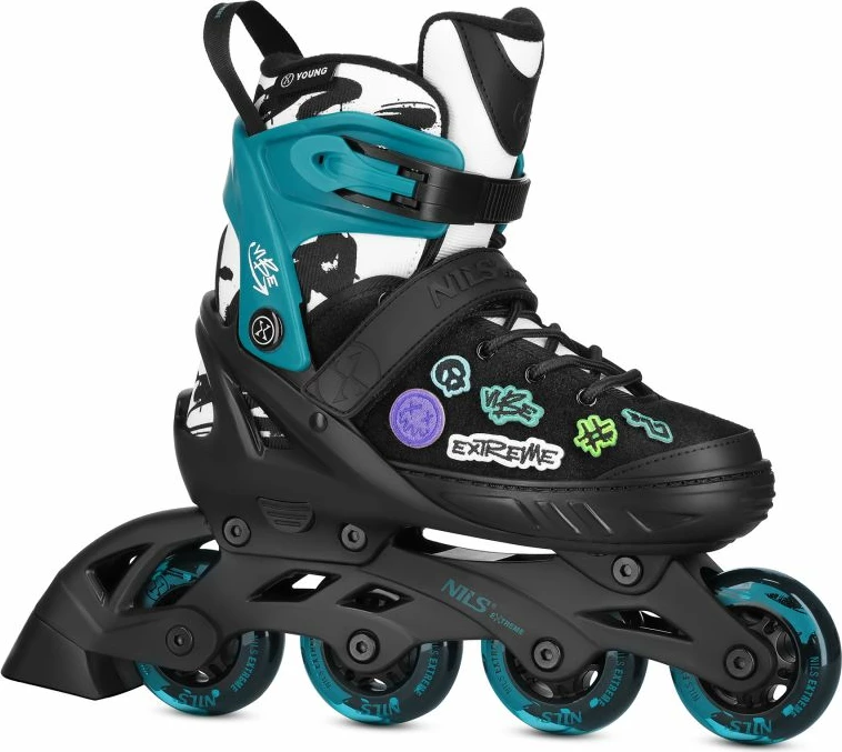 Rollera Nils Extreme NA2053A VIBE, turquoise, M (37-40)