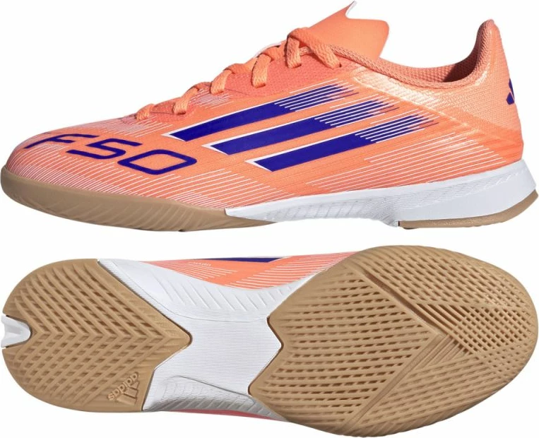 Atlete futbolli për fëmijë adidas, portokalli