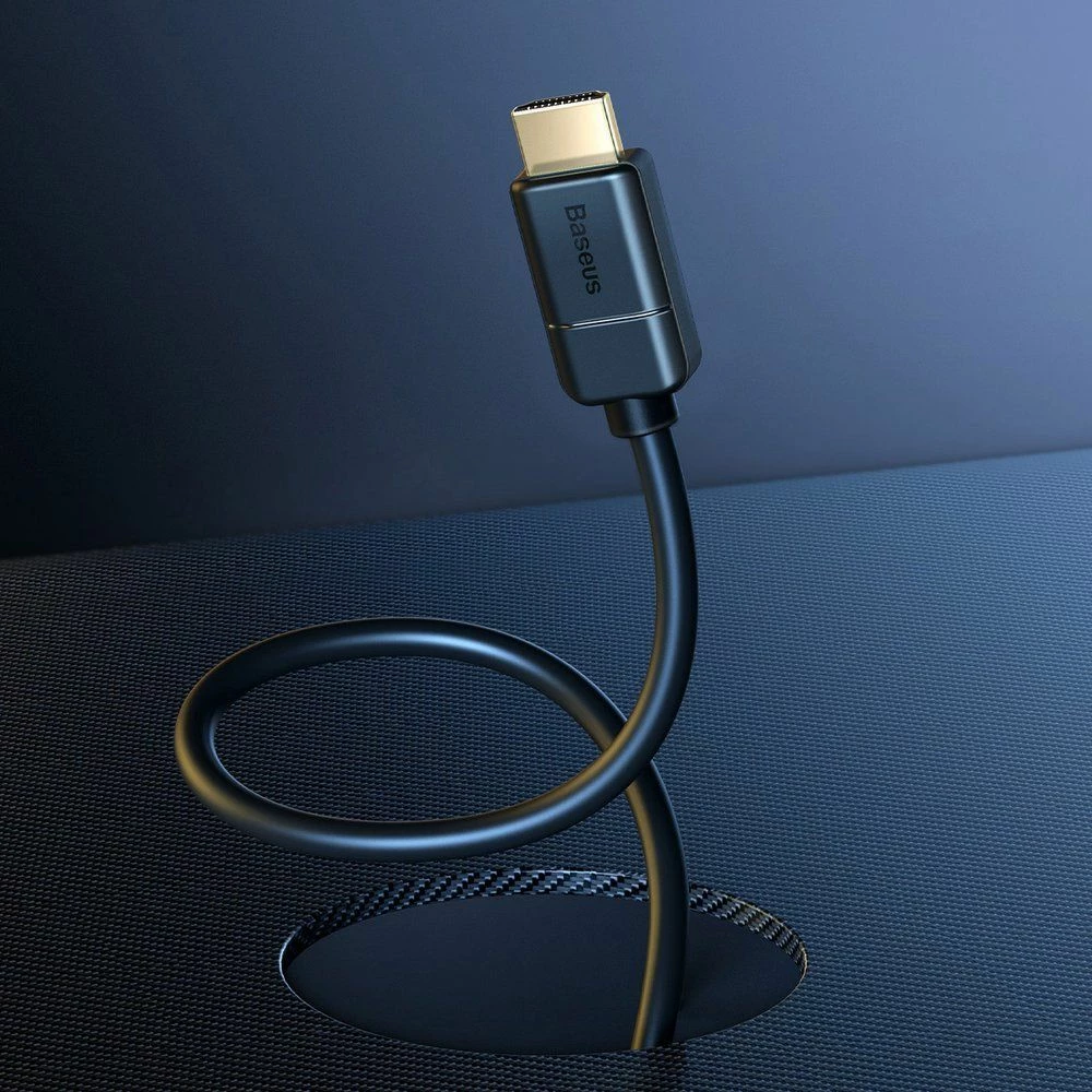 Kabllo HDMI Baseus BSU1577BLK 3m HDMI 2.0 4K@60Hz 18Gbps, e zezë