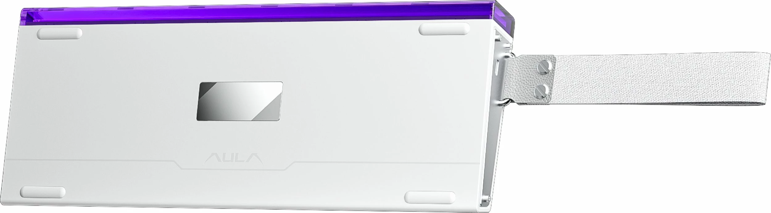 Tastierë mekanike gaming Aula Hero 68 HE AUH68-WP-ME, 60%, Meteor Switch, RGB, USB/Bluetooth/2.4GHz, US layout, e bardhë
