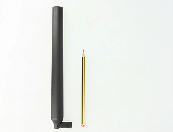 Antena WiFi DeLOCK RP-SMA, 5.5–9 dBi, 2.4/5 GHz, omnidireksionale, e zezë