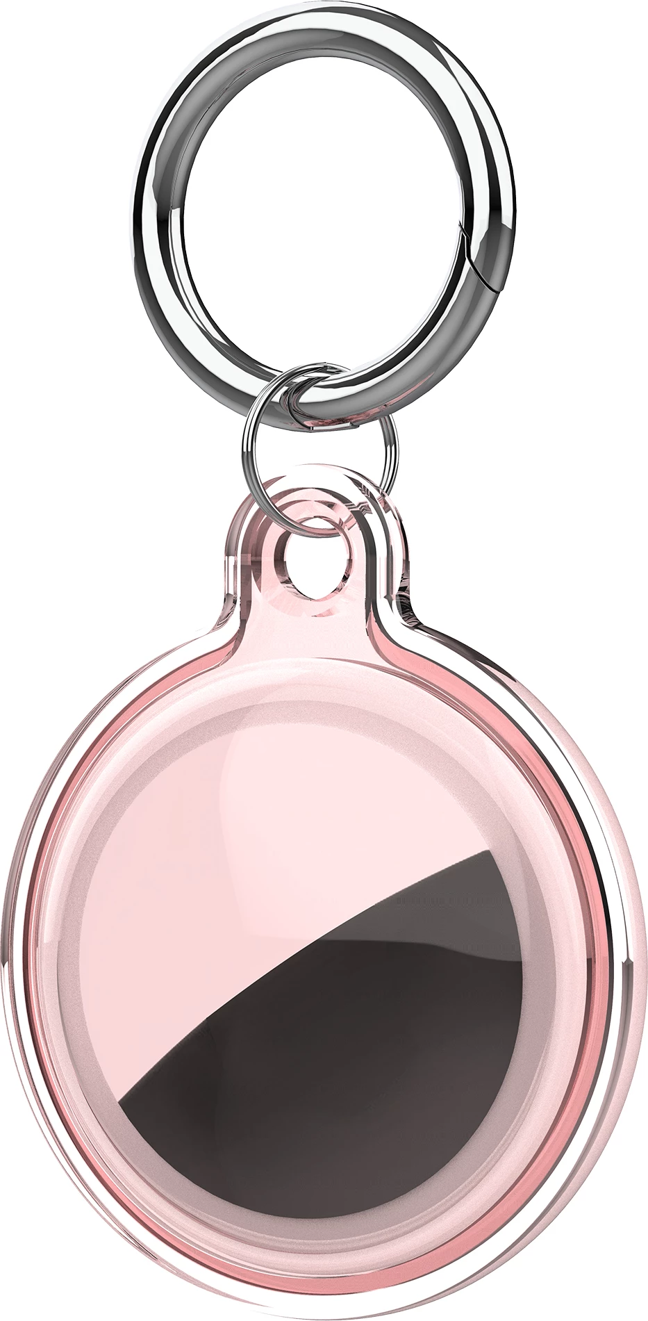 Mbështjellës Hurtel për Apple AirTag, WAT-05-0Y6S, TPU, Rozë, me karabiner