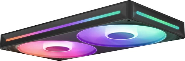 Ventilator kasë NZXT F280 RGB Core Single Frame, 280mm, RGB, i zi