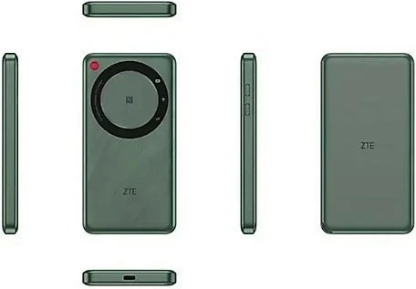 Router ZTE U30 Air, 4G, Wi-Fi, i gjelbër