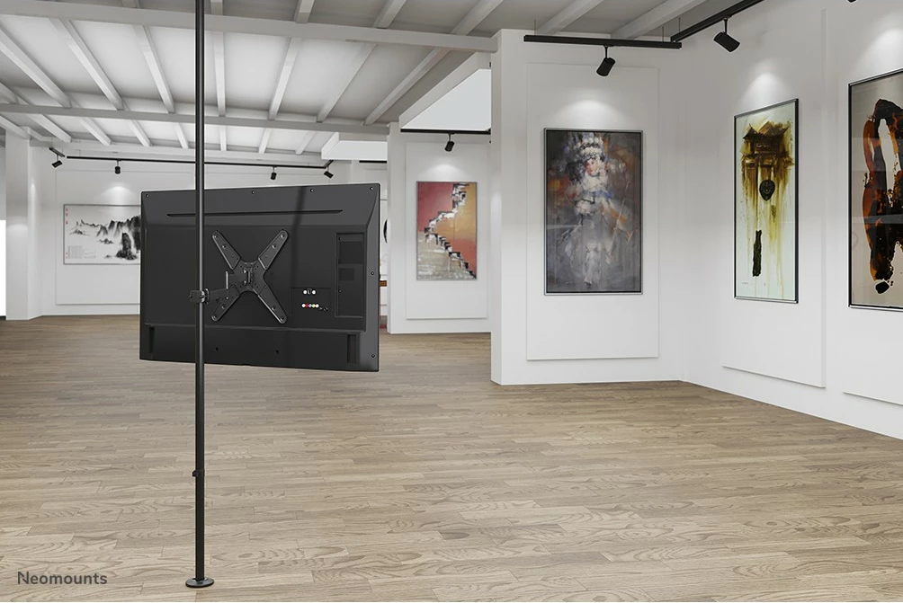 Mbajtës TV Neomounts FL40-450BL14, full motion, për 32-55 inç, VESA 400x400, i zi