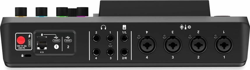 Konsolë produksioni audio Rode RODECaster Pro II, e zezë