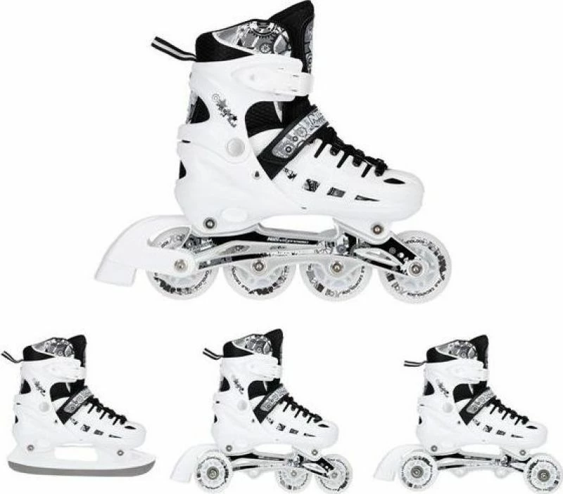 Rollera Nils Extreme, të bardha