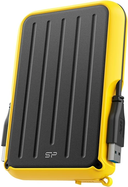 Disk HDD Silicon Power A66, 2TB, i zi / verdhë