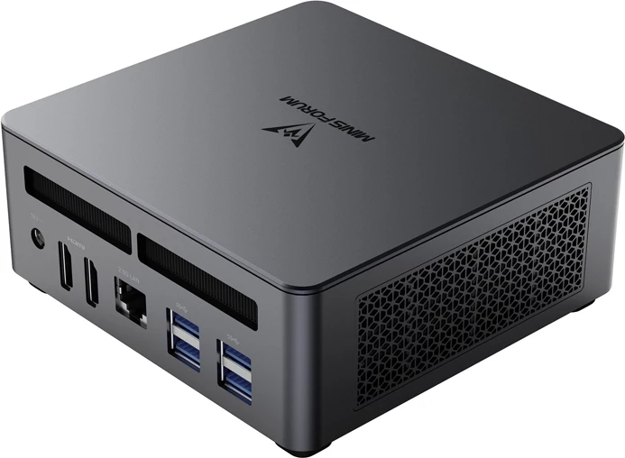 Kompjuter mini barebone, Minisforum UM790 Pro, Ryzen 9 7940HS, Radeon 780M, USB4, Wi‑Fi 6E, pa RAM/SSD/OS