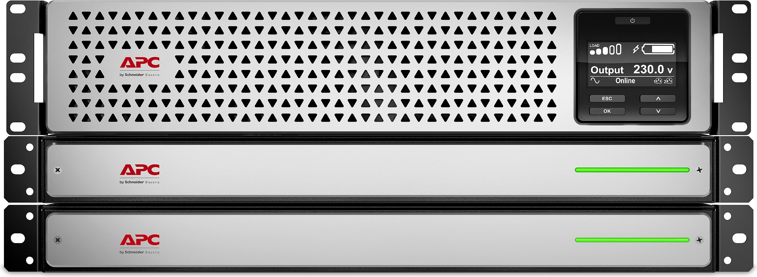 UPS APC Smart-UPS On-Line 1000VA 3U rack, 900W, 230V, 8x C13, Li-Ion, e zezë/gri