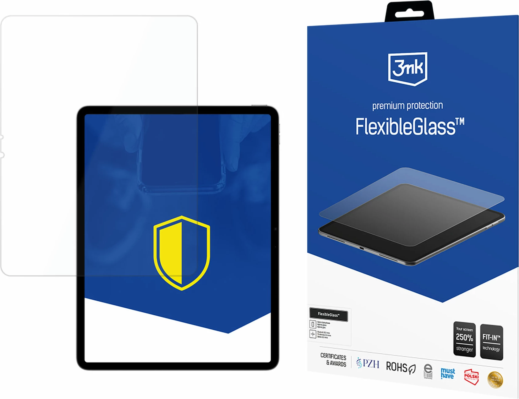 Mbrojtës ekrani FlexibleGlass 3mk për iPad Air 11" 2024/2025, Transparent