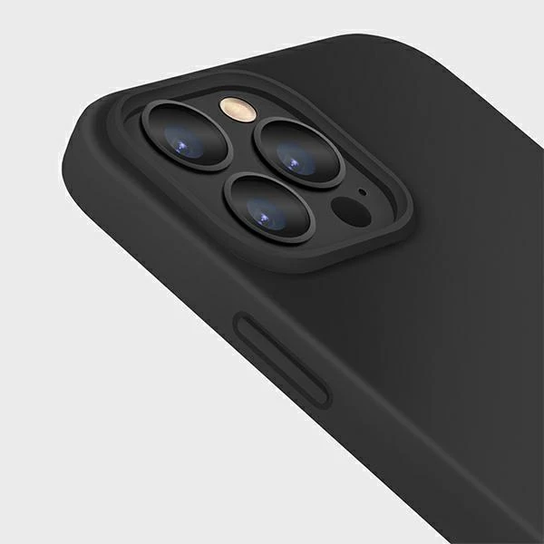 Mbështjellës UNIQ Lino për iPhone 13 Pro Max, i zi