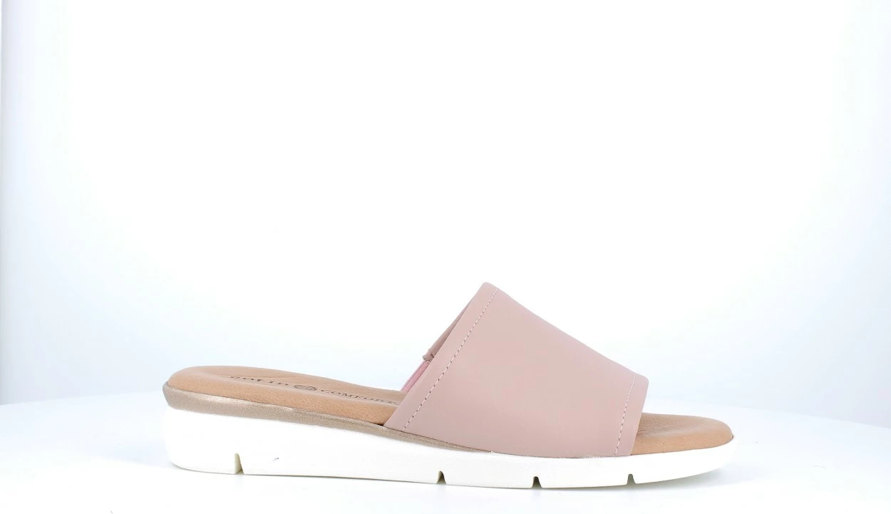 Sandale per femra LUNA, rozë