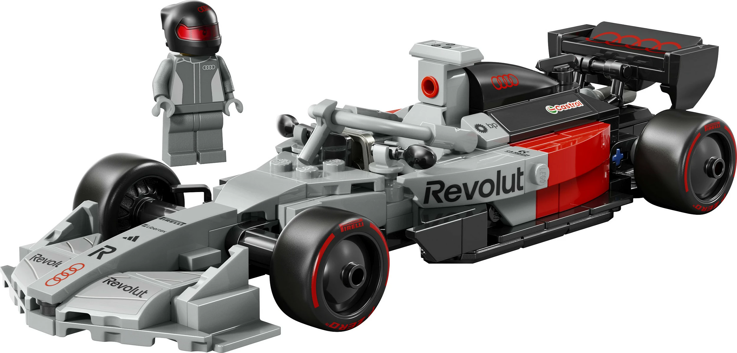 Set ndërtimi LEGO Speed Champions 77259 Audi Revolut F1 Team R26, 216 pjesë, multikolor