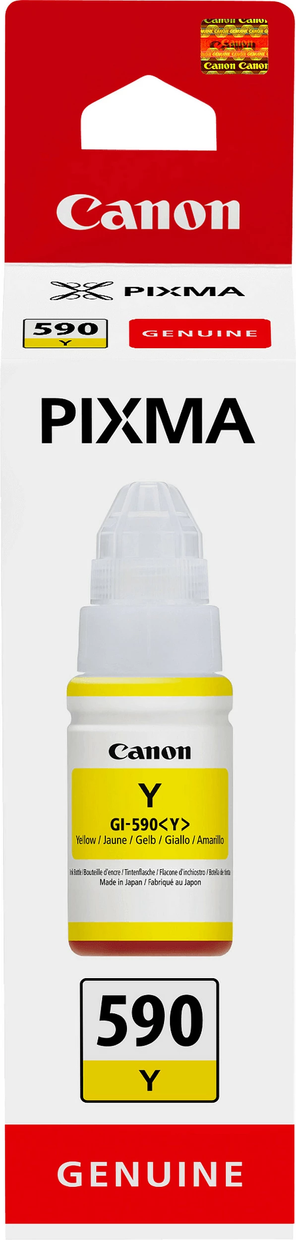 Shishe bojë Canon GI-590, Canon, 70 ml, Verdhë