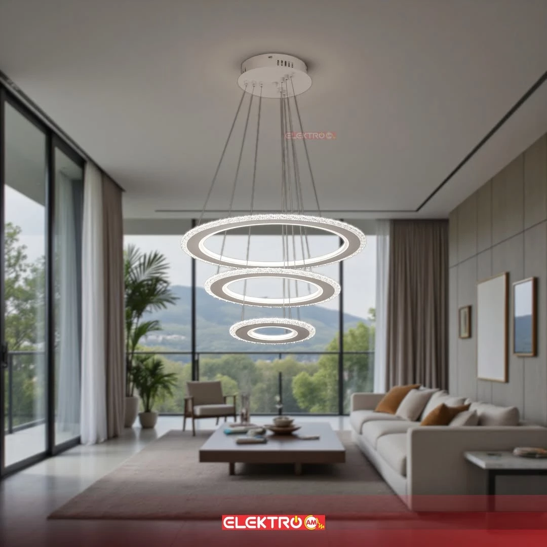 Abazhure LED i varur 1373-3 WH