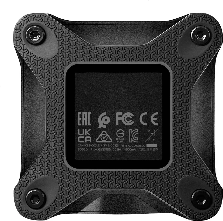 SSD jashtëm ADATA SD620, 512 GB, e zezë