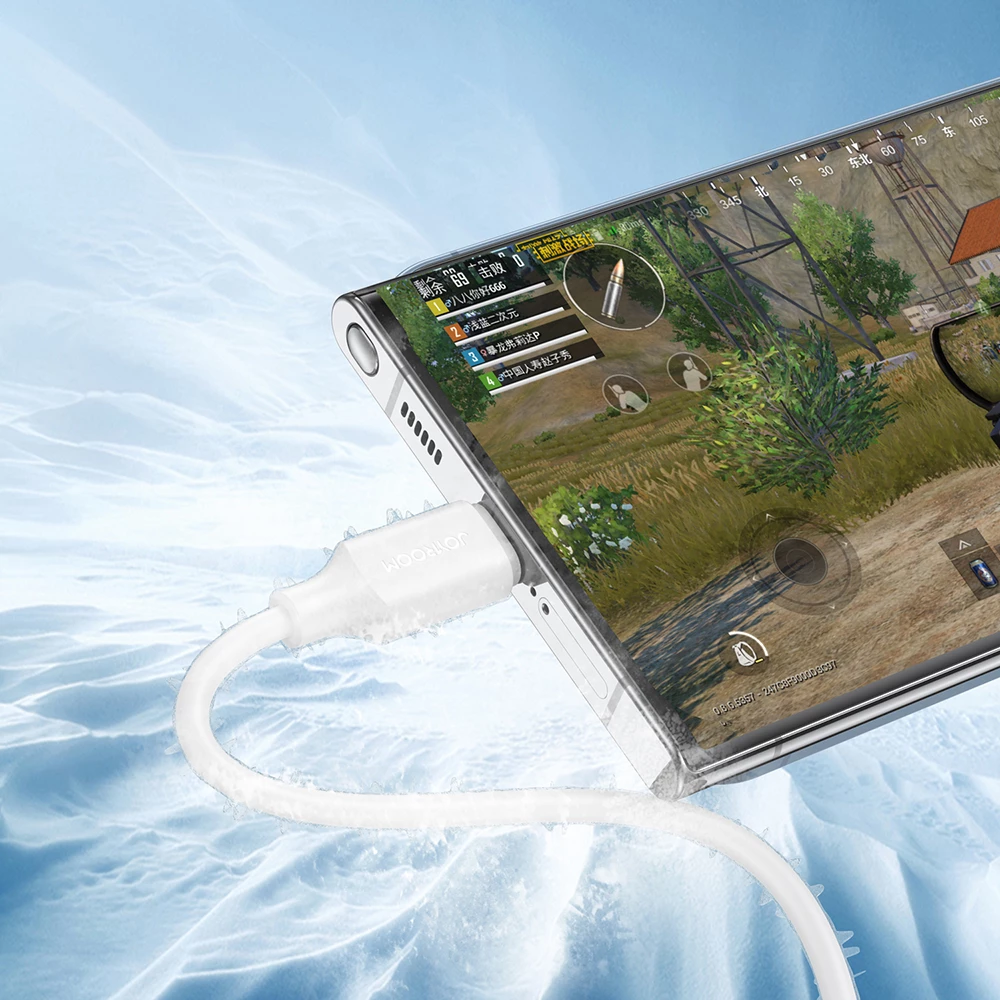 kabllo USB-A në USB-C Joyroom Long-Lasting Series A9 S-UC027A9 2m 3A 20W 480Mbps, e zezë