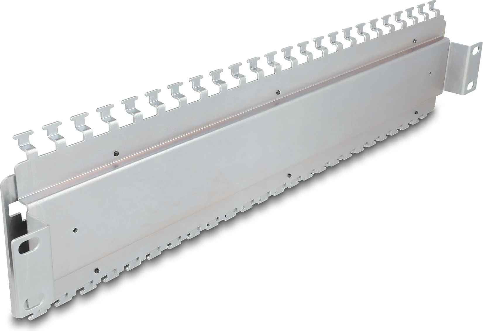 Panel menaxhimi kabllosh DeLOCK 67070, 1U, 19", metal, gri
