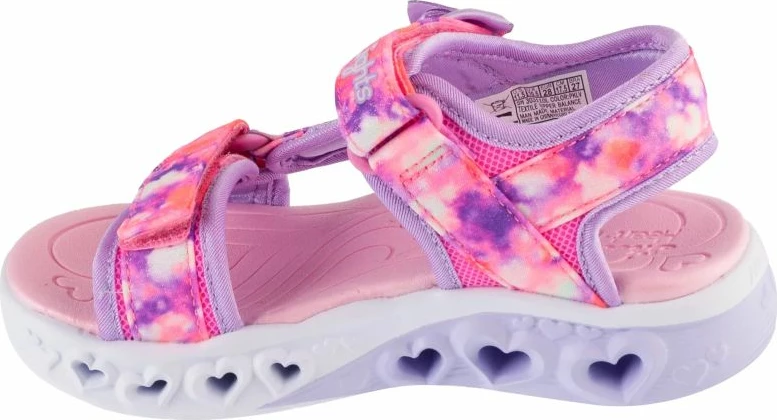 Sandale fëmijë Skechers, rozë