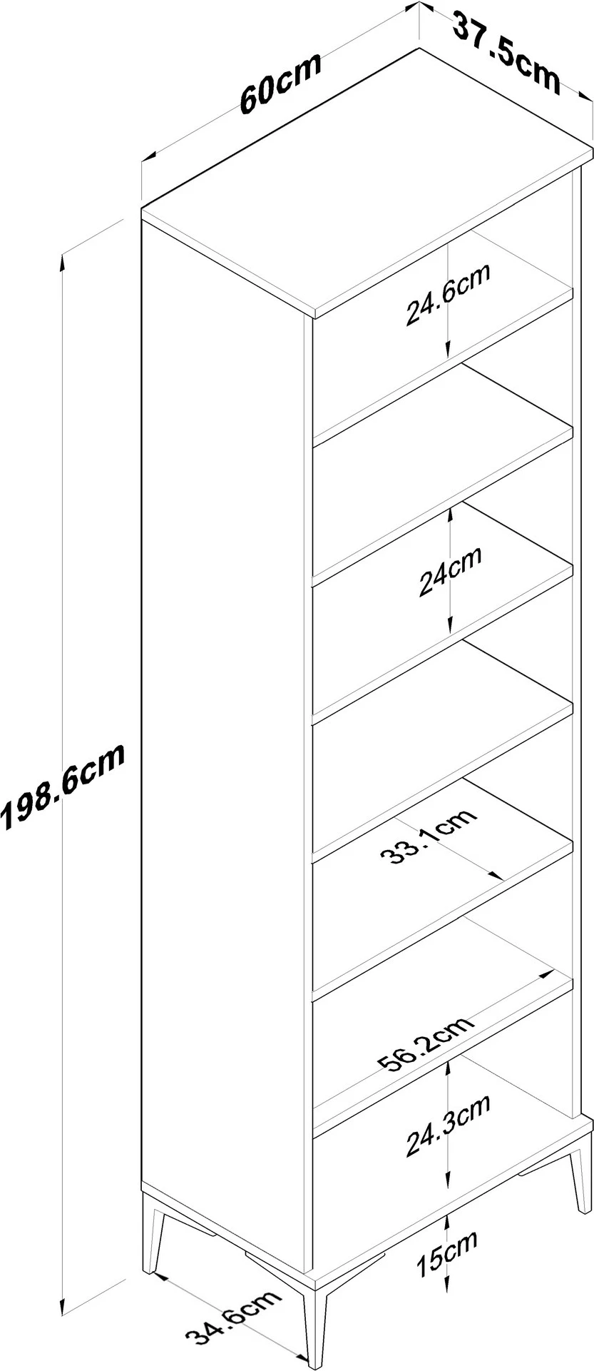 Stendë korridori, ngjyrë arrë dhe e bardhë, EA116-2746