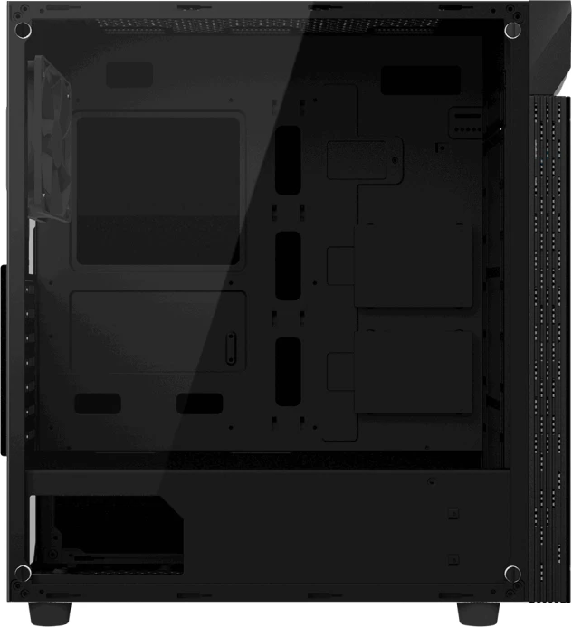 Kasë GIGABYTE GB-C200G C200 Glass ATX, RGB, e zezë