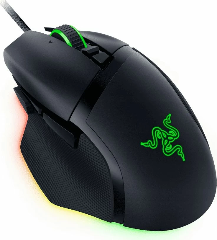 Maus Razer Basilisk V3 RZ01-04000100-R3M1, 26000 DPI, Wired USB, 11 butona, RGB, zi
