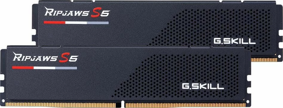 RAM Memorje G.Skill Ripjaws S5 F5-6000J3040F16GX2-RS5K 32GB (2x16GB) DDR5 6000MHz CL30, e zezë, set 2 copë