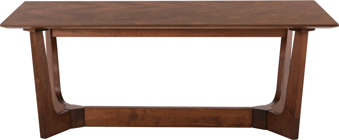 Tavolinë kafeje RIMER, MDF, ngjyrë arre, 120x60x45H cm