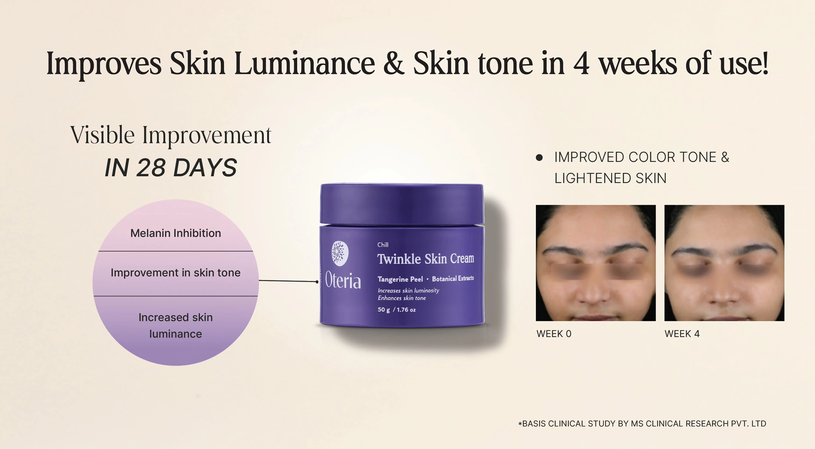 Krem për fytyrë Twinkle Skin Cream