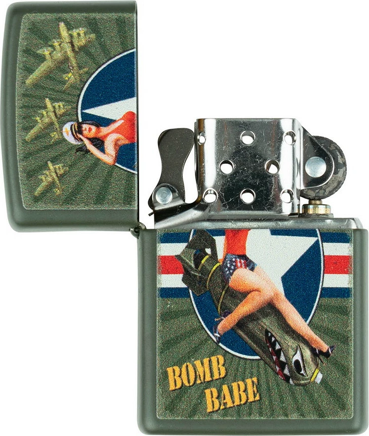 Breke Të Brendshme Various Zippo lighter Pin Up Bomb Babe