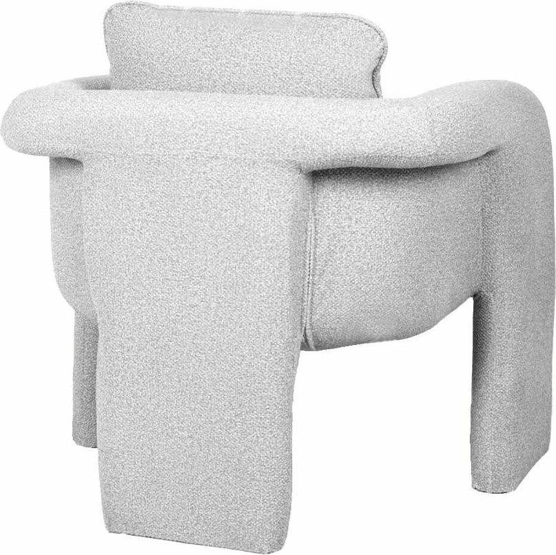 Karrige e ulët LOOP, ngjyrë gri, 84x75x83