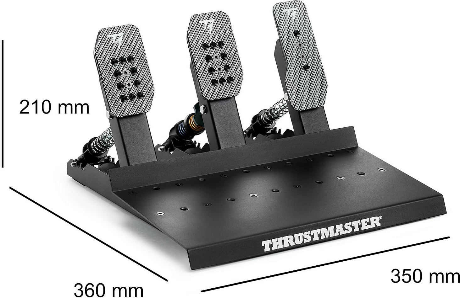 Pedale sim racing Thrustmaster Raceline Pedals III LC, metal, të zeza