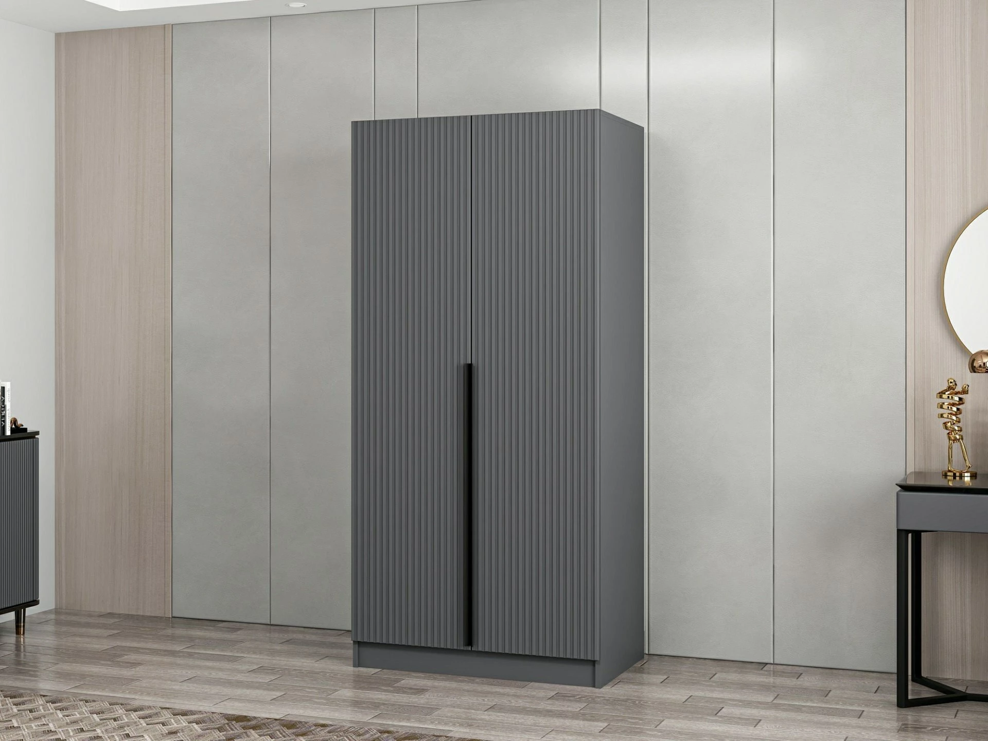 Dollap Hanah Home, Kale Plus Membrane, antracit, 210cm