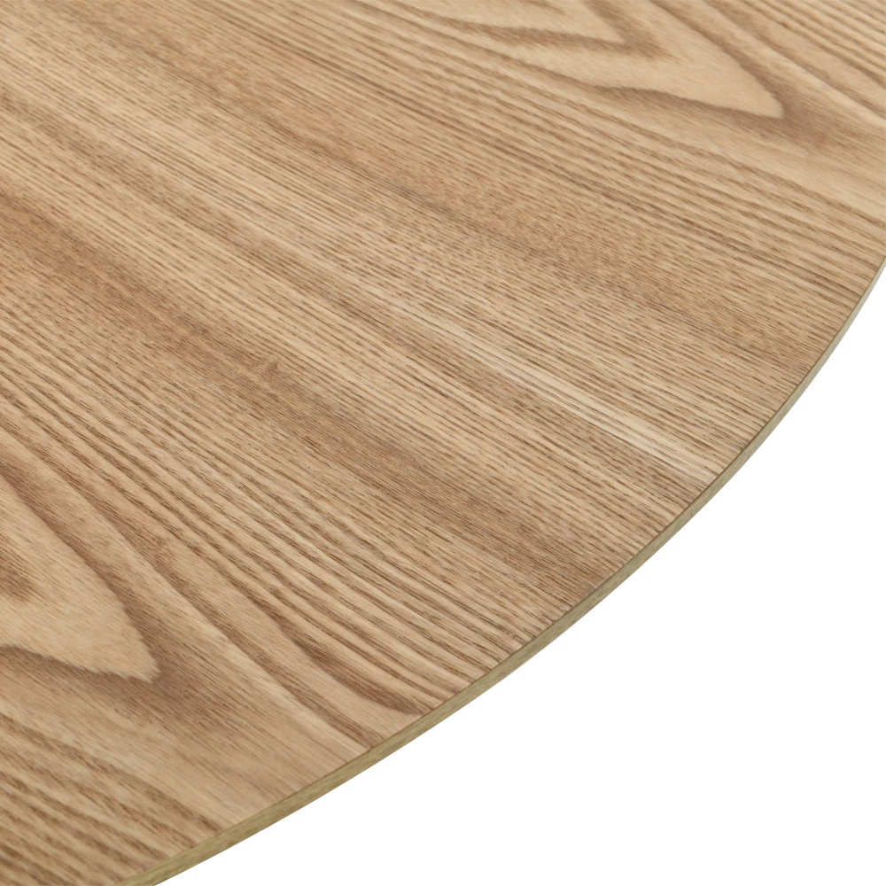 Tavolinë Metro, ngjyrë lisi e zezë, 120x120x75cm