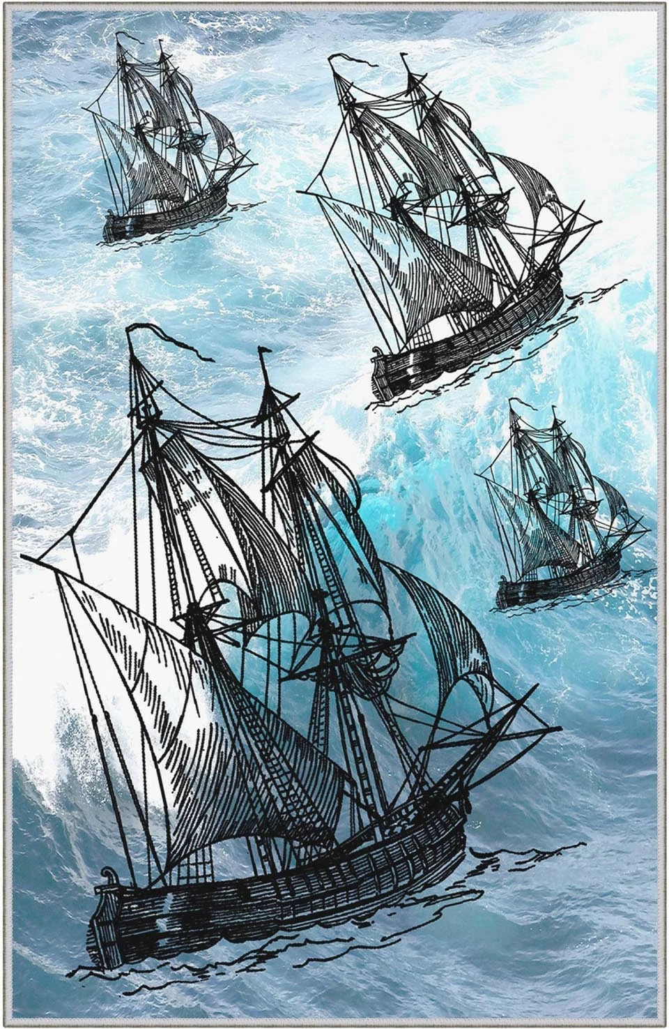Qilim për korridor, shumëngjyrësh, Conceptum Hypnose, HMNT463, 80x200cm