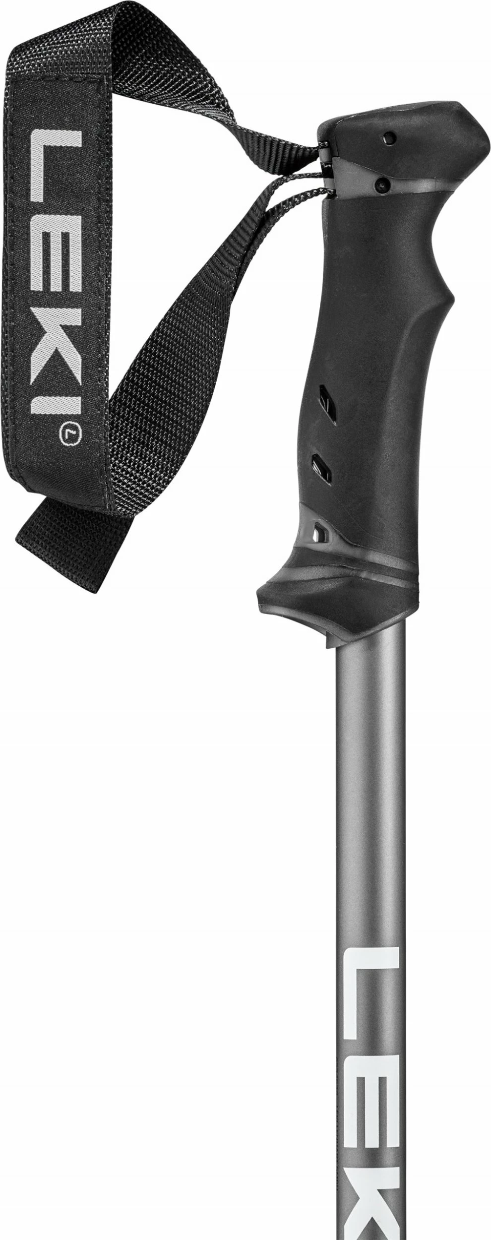 Shkopinj skijimi Leki QNTM 135 cm, zi/kuqe