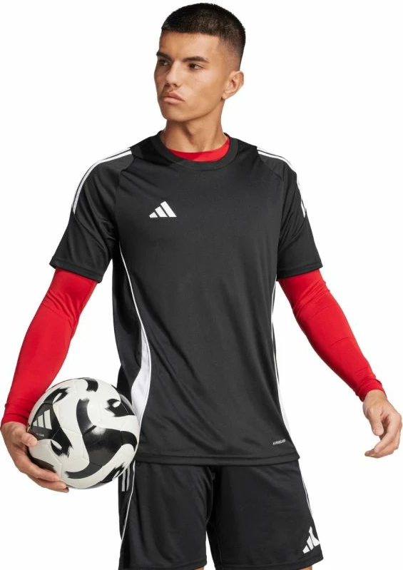 Maicë me mëngë të gjata për meshkuj adidas, e kuqe