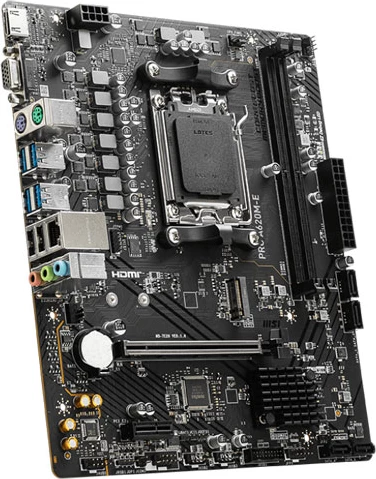 Motherboard MSI AMD A620M-E PRO Micro-ATX thumbnail 3