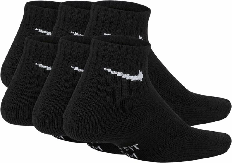 Çorape Nike Everyday SX6912-010, të zeza, 6 palë